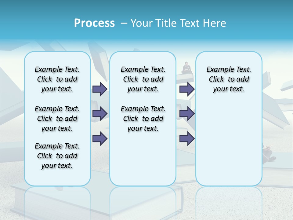 Pile Businessman Suit PowerPoint Template