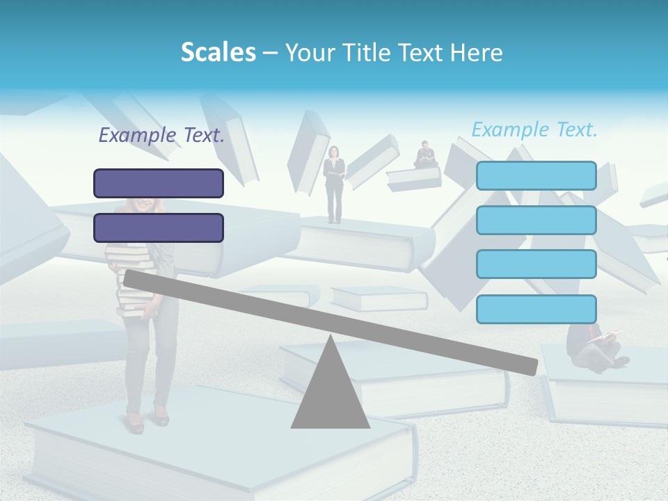 Pile Businessman Suit PowerPoint Template