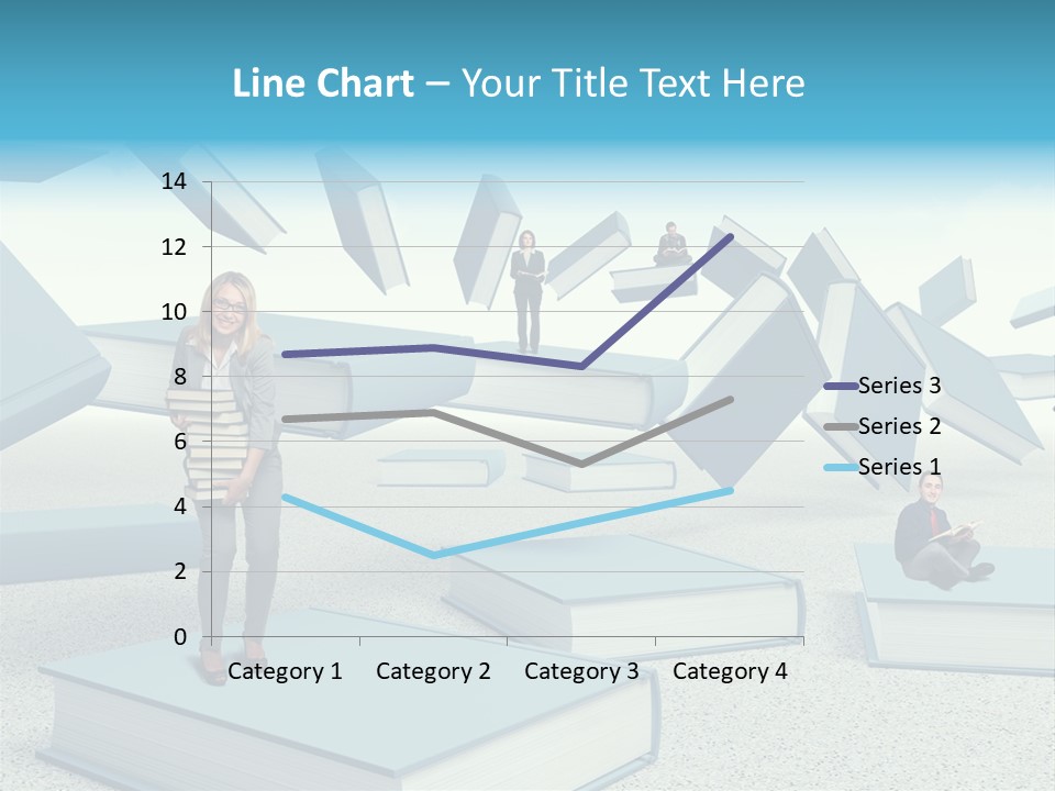 Pile Businessman Suit PowerPoint Template