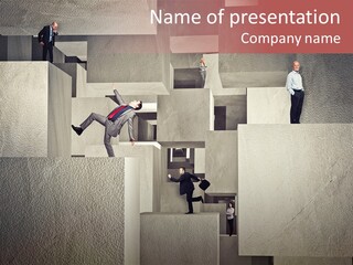 Casual Connection Running PowerPoint Template