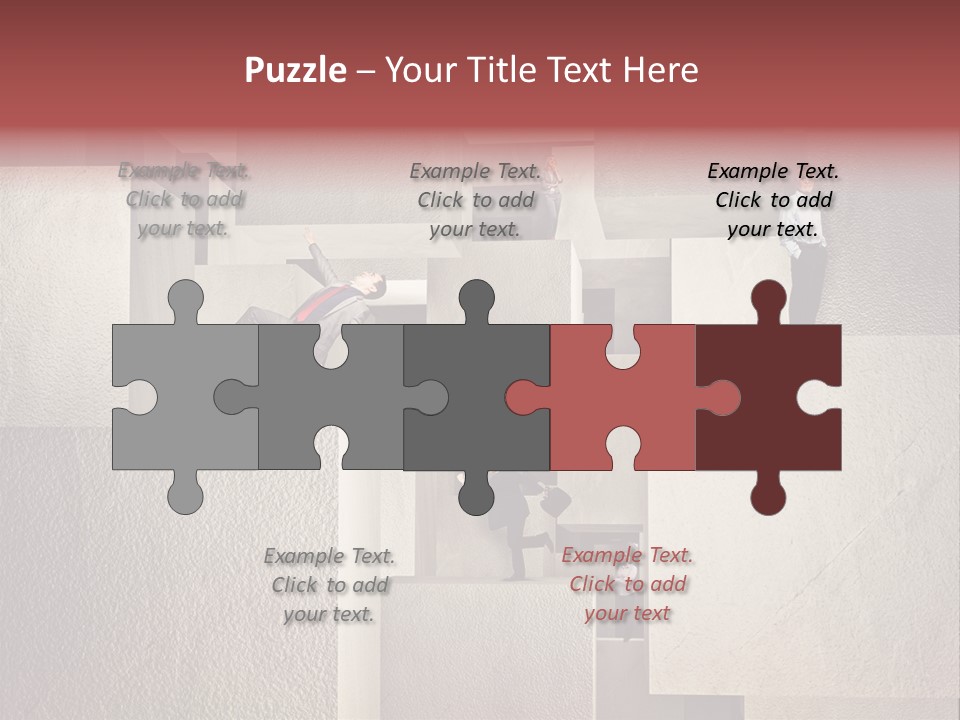 Casual Connection Running PowerPoint Template