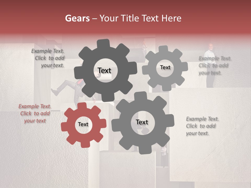 Casual Connection Running PowerPoint Template