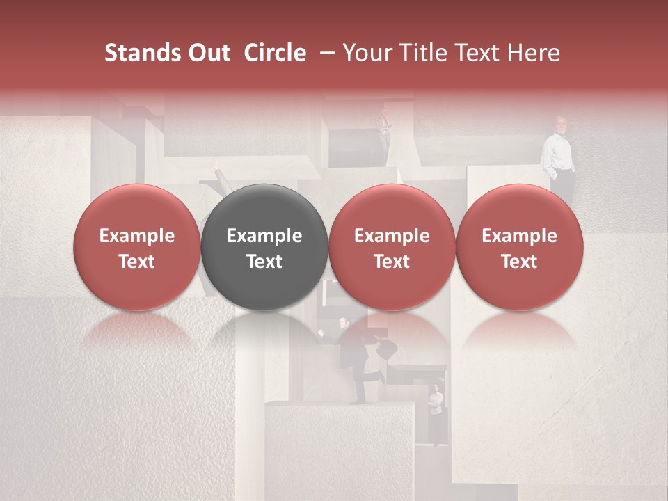 Casual Connection Running PowerPoint Template