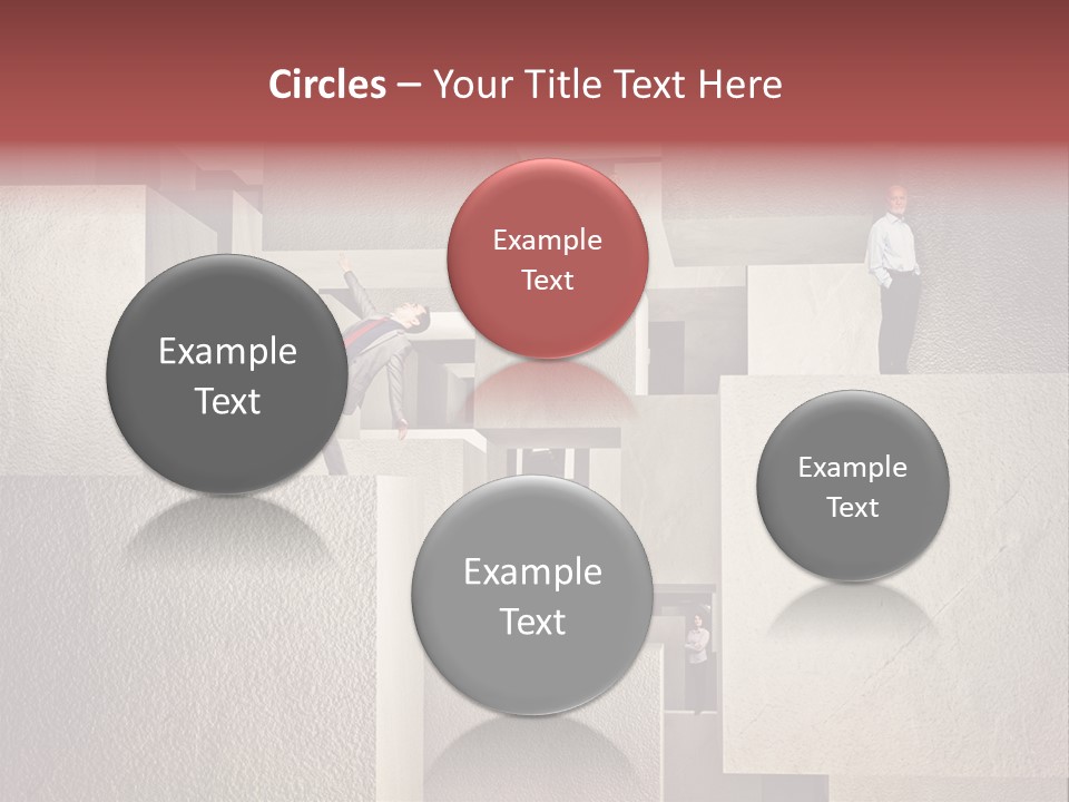 Casual Connection Running PowerPoint Template