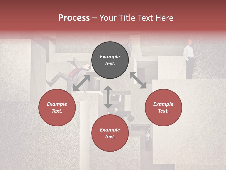 Casual Connection Running PowerPoint Template