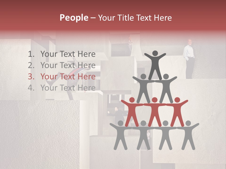 Casual Connection Running PowerPoint Template