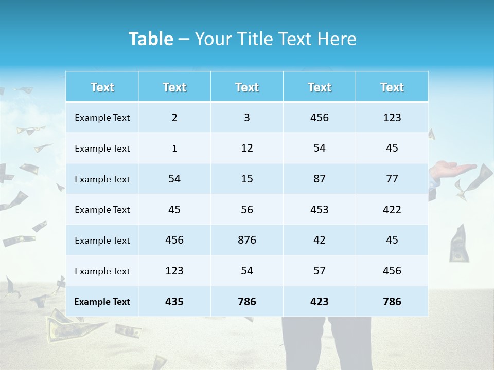 Lots Caucasian Smiling PowerPoint Template