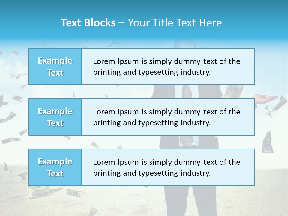 Lots Caucasian Smiling PowerPoint Template