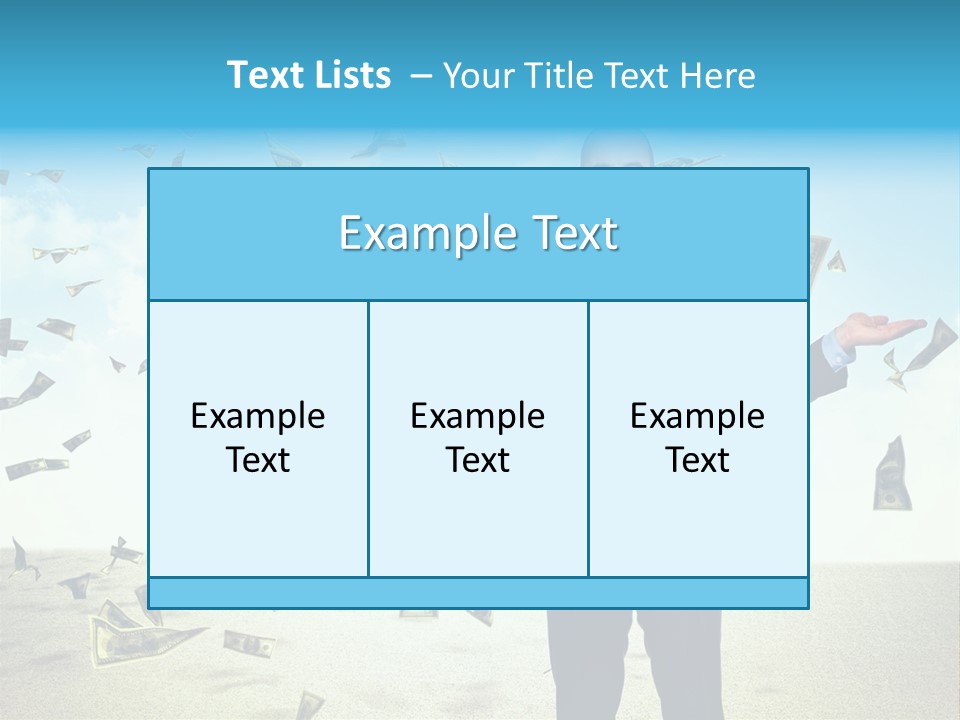 Lots Caucasian Smiling PowerPoint Template