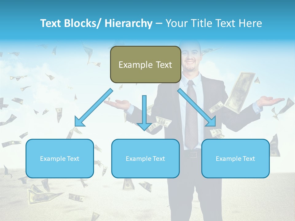 Lots Caucasian Smiling PowerPoint Template