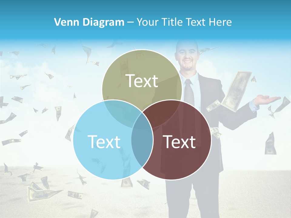 Lots Caucasian Smiling PowerPoint Template