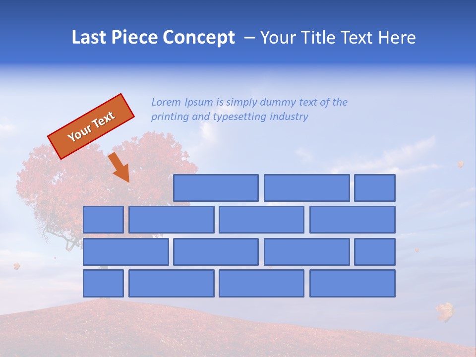 Valentine Fall Oak PowerPoint Template