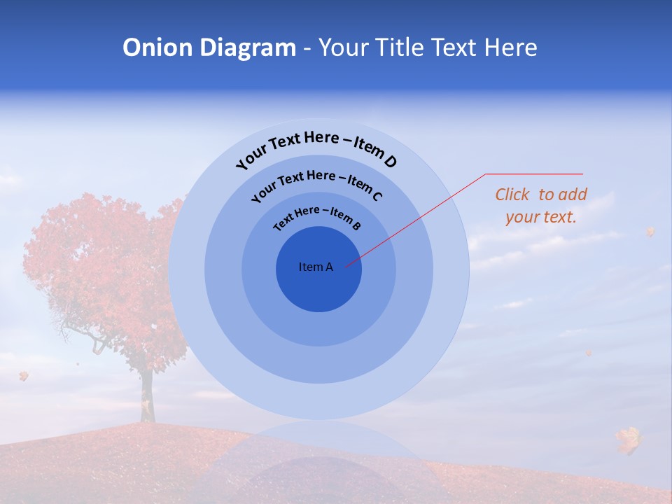 Valentine Fall Oak PowerPoint Template