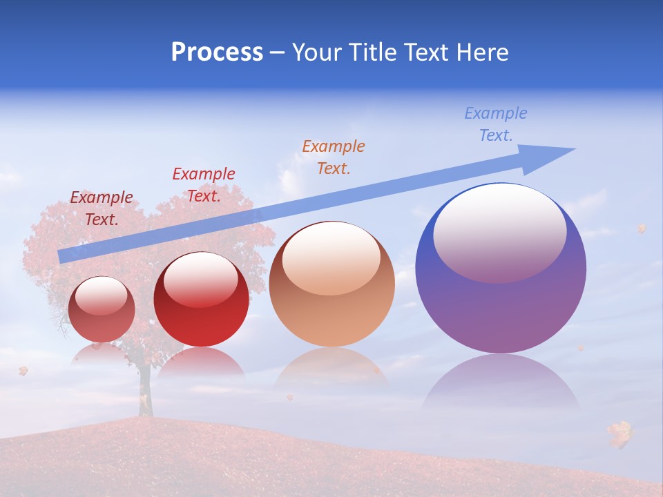 Valentine Fall Oak PowerPoint Template