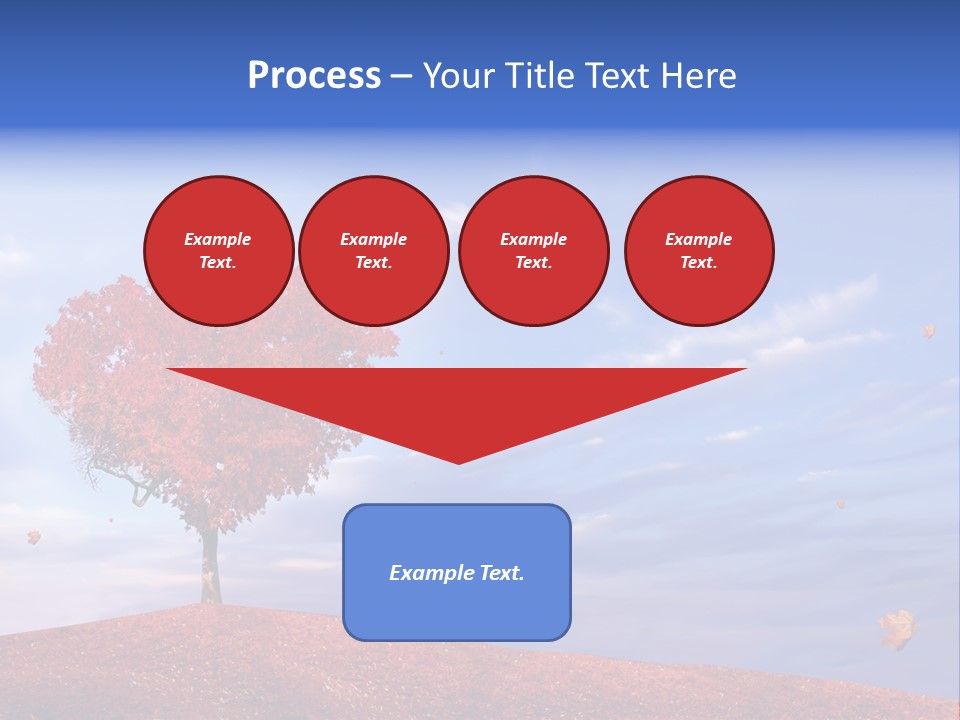 Valentine Fall Oak PowerPoint Template