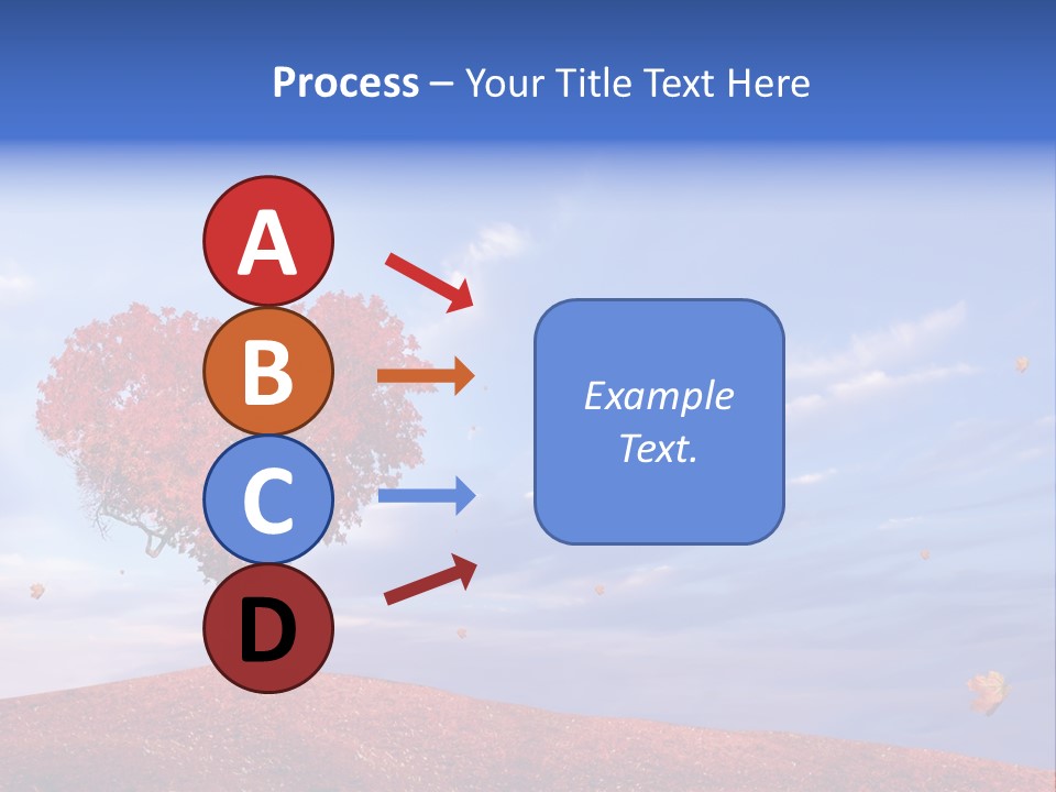 Valentine Fall Oak PowerPoint Template