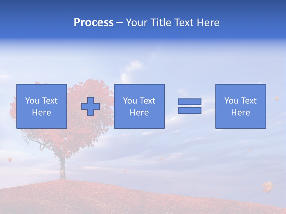 Valentine Fall Oak PowerPoint Template