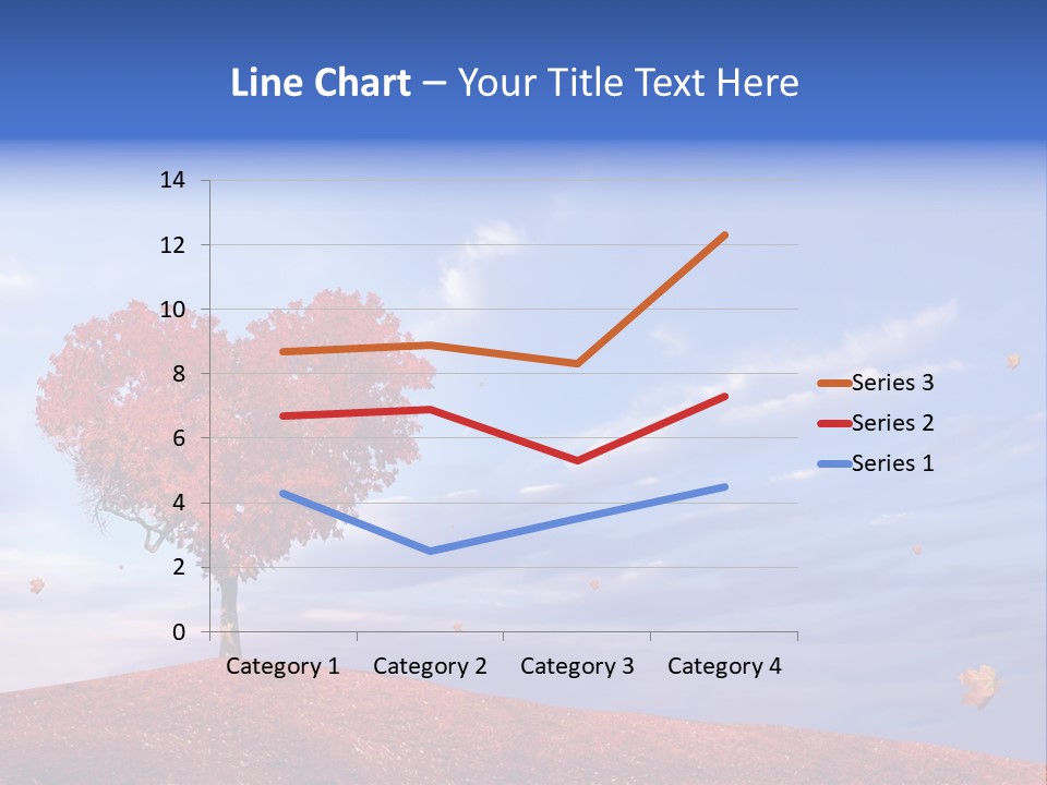 Valentine Fall Oak PowerPoint Template