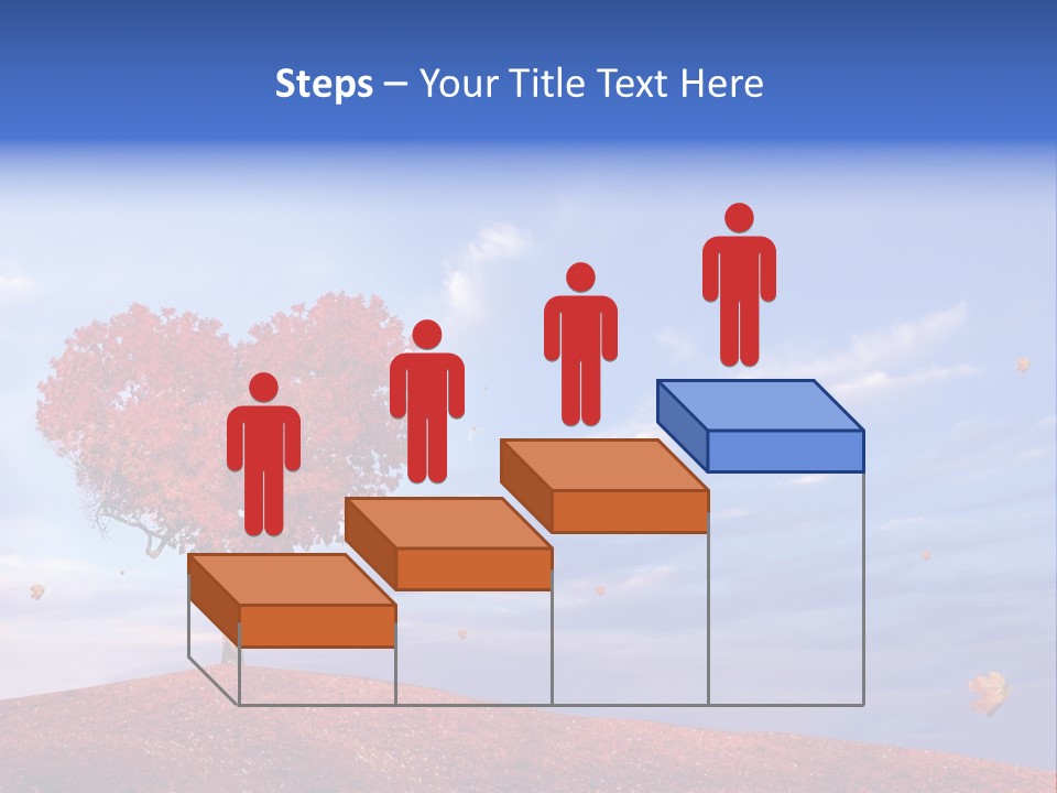 Valentine Fall Oak PowerPoint Template