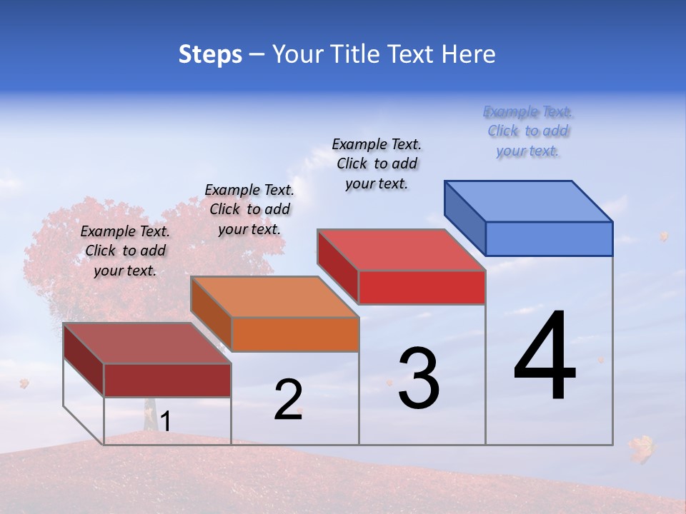 Valentine Fall Oak PowerPoint Template