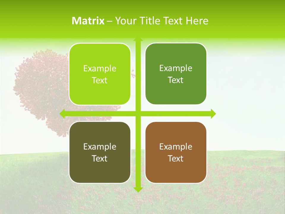 View Sky Beautiful PowerPoint Template