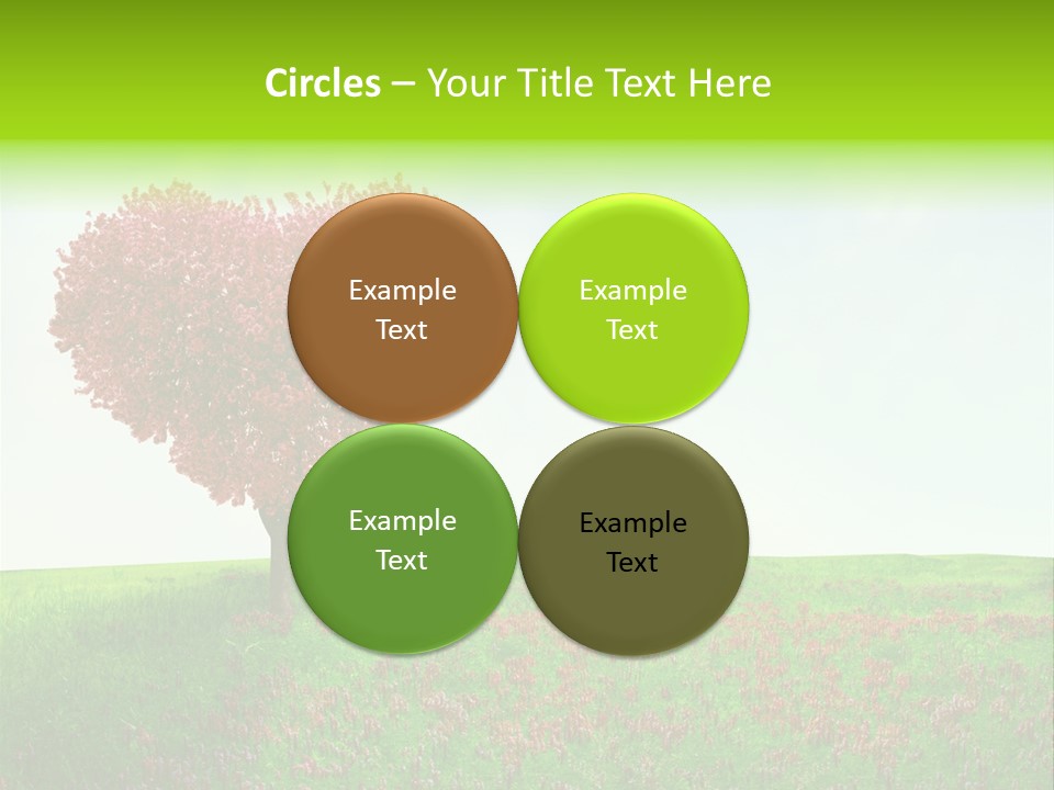 View Sky Beautiful PowerPoint Template
