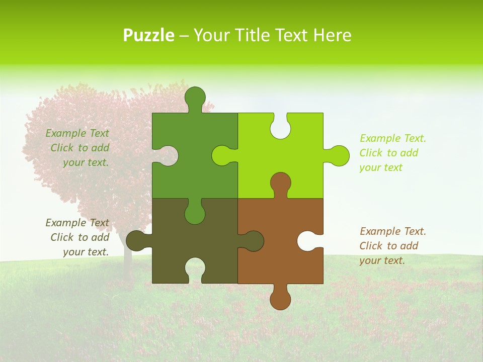 View Sky Beautiful PowerPoint Template