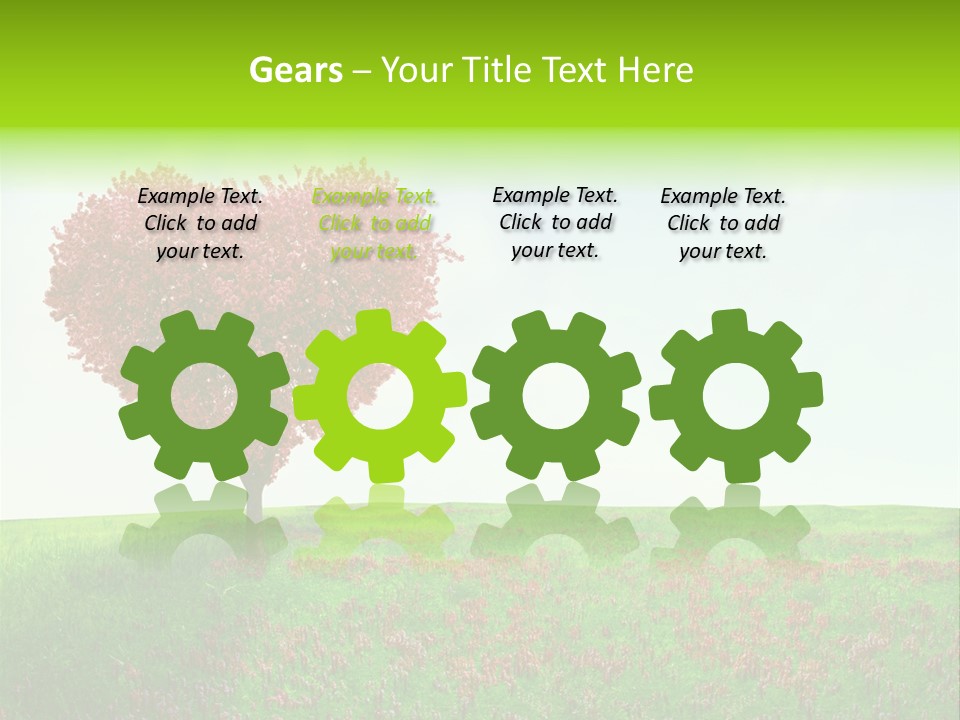 View Sky Beautiful PowerPoint Template