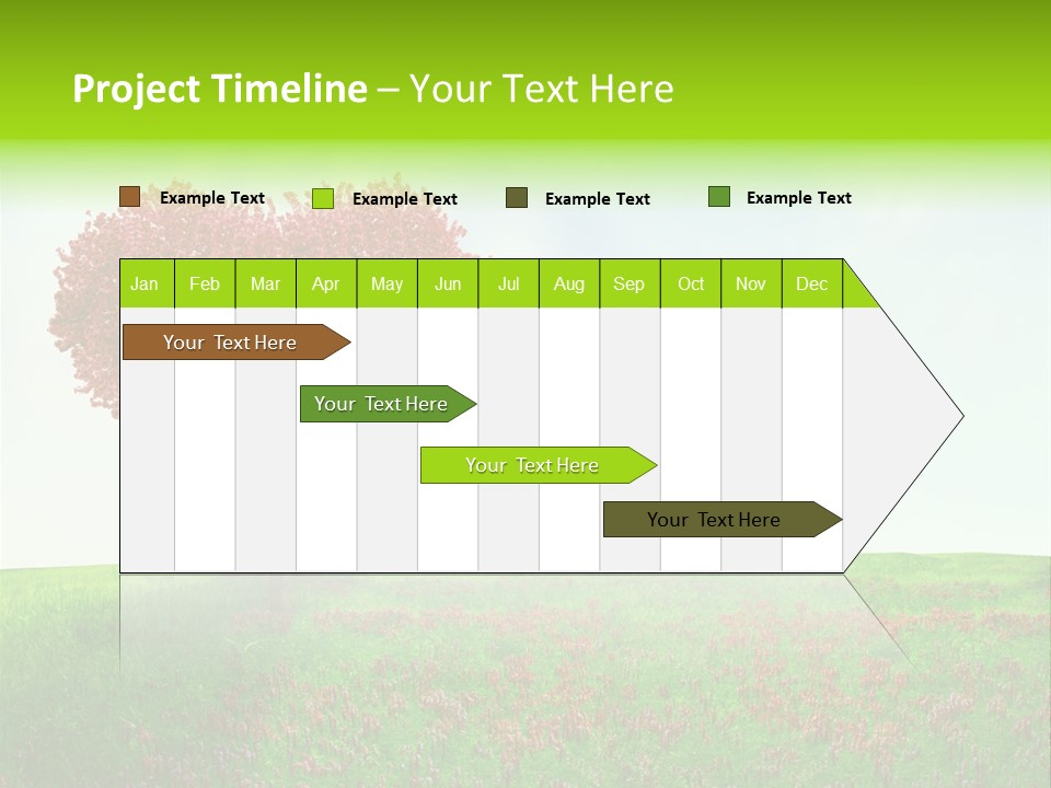 View Sky Beautiful PowerPoint Template