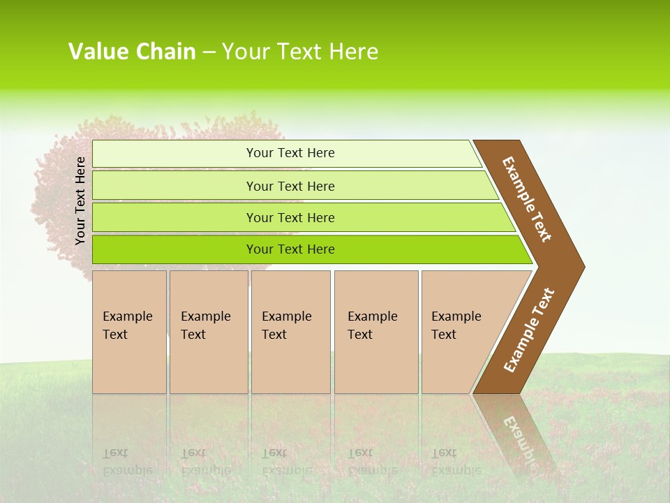 View Sky Beautiful PowerPoint Template