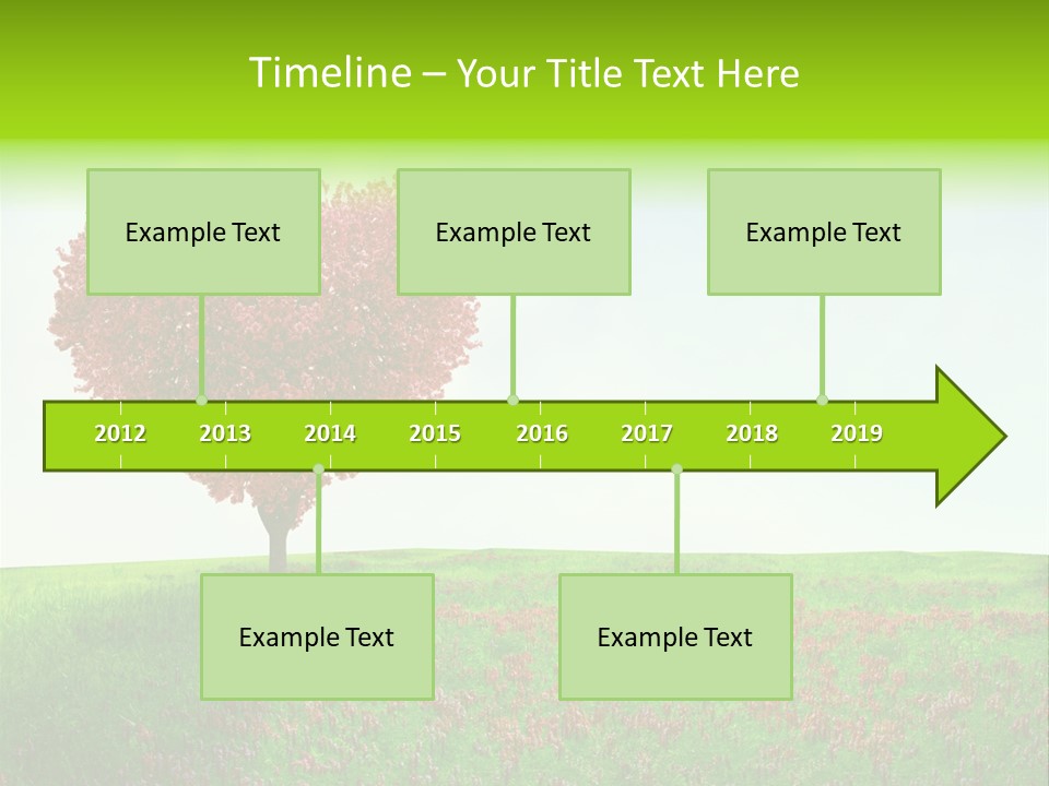 View Sky Beautiful PowerPoint Template