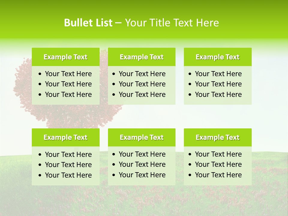 View Sky Beautiful PowerPoint Template