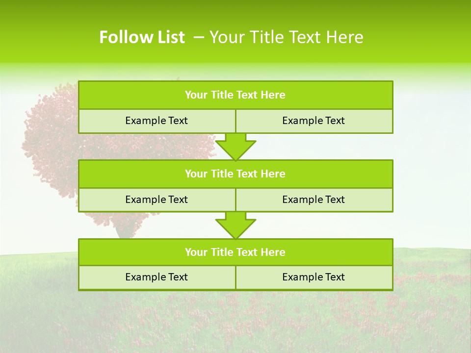 View Sky Beautiful PowerPoint Template