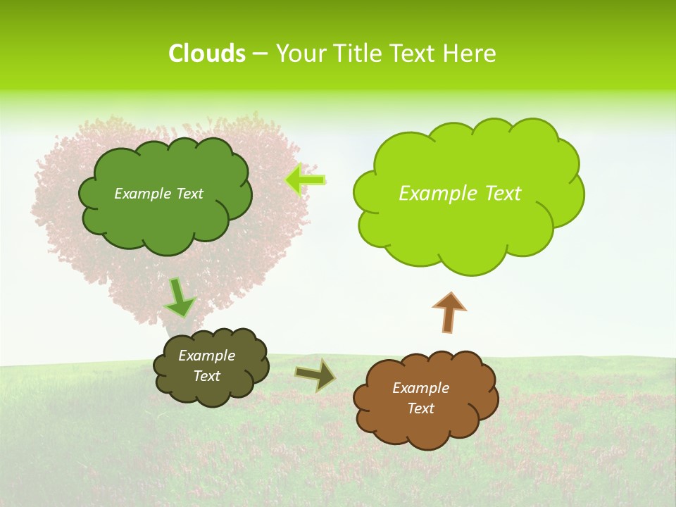 View Sky Beautiful PowerPoint Template
