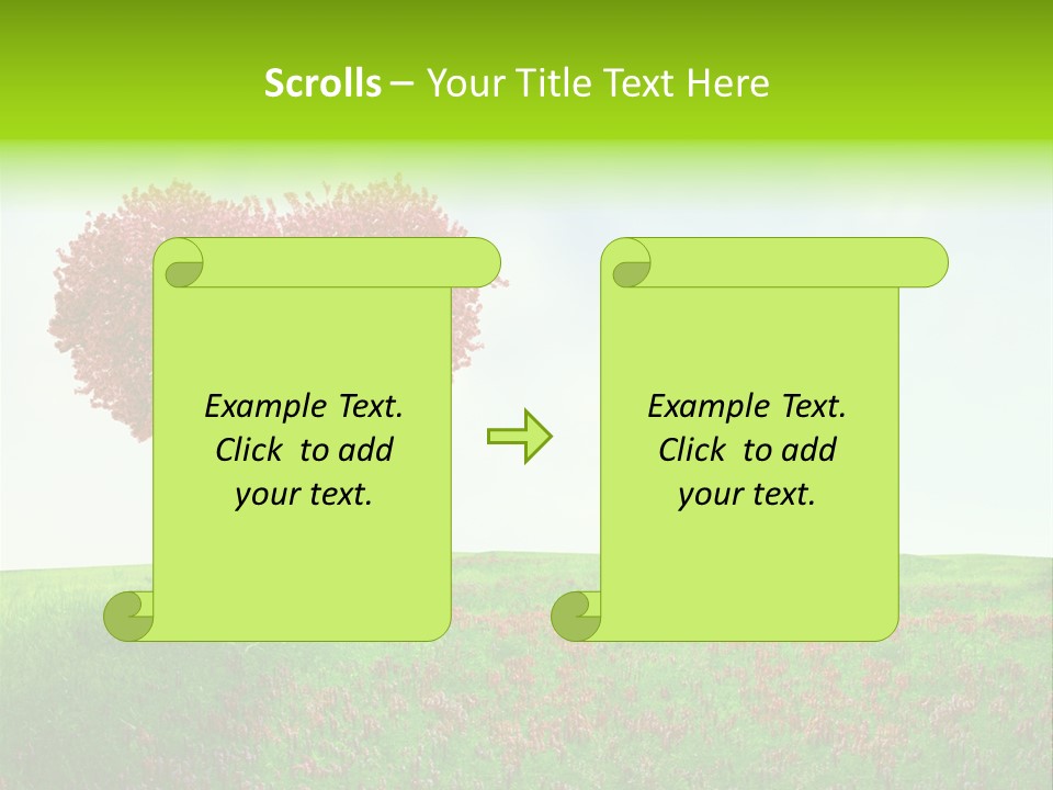 View Sky Beautiful PowerPoint Template