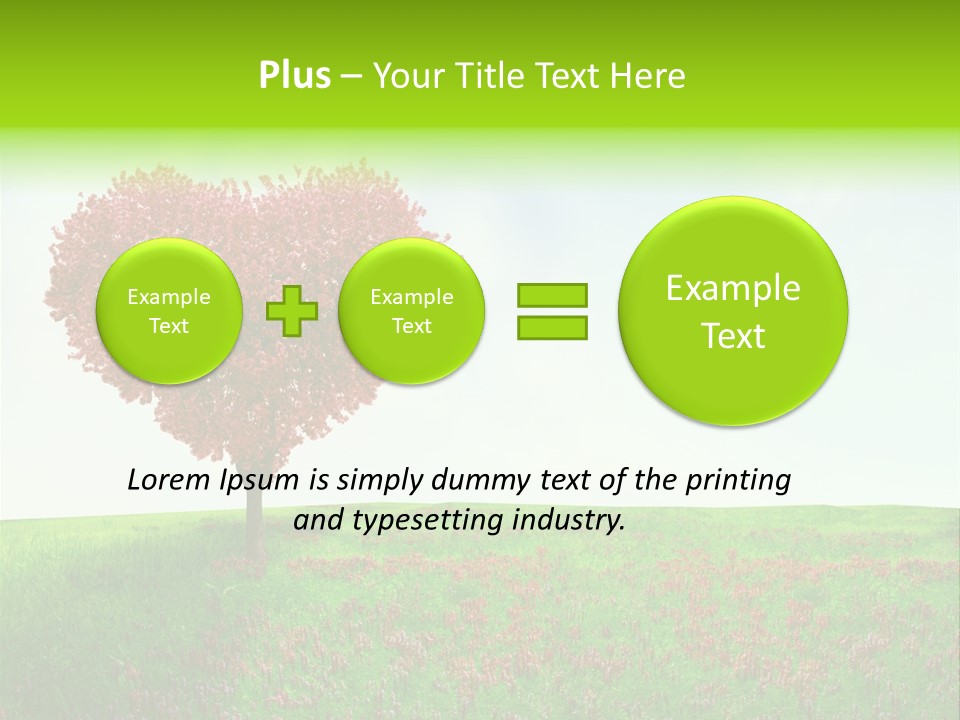 View Sky Beautiful PowerPoint Template