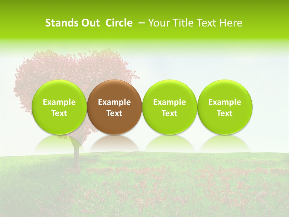 View Sky Beautiful PowerPoint Template