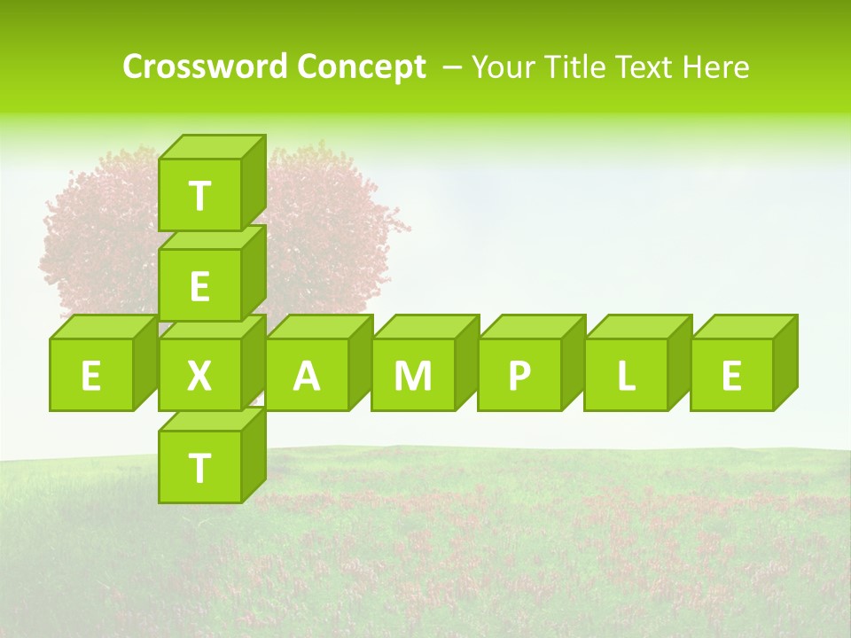 View Sky Beautiful PowerPoint Template