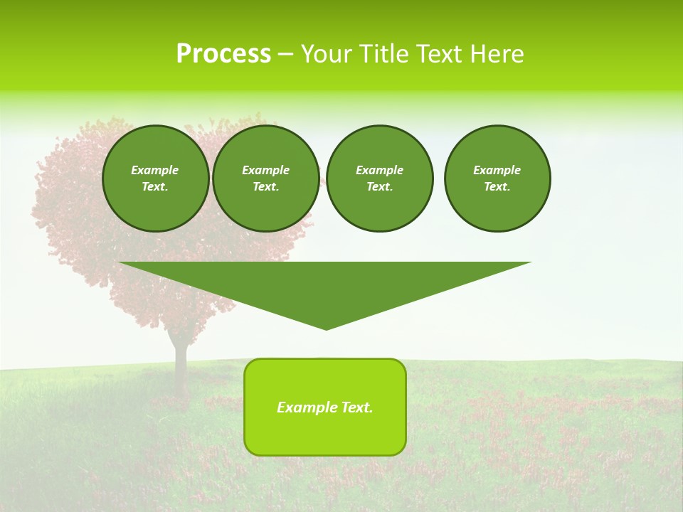 View Sky Beautiful PowerPoint Template