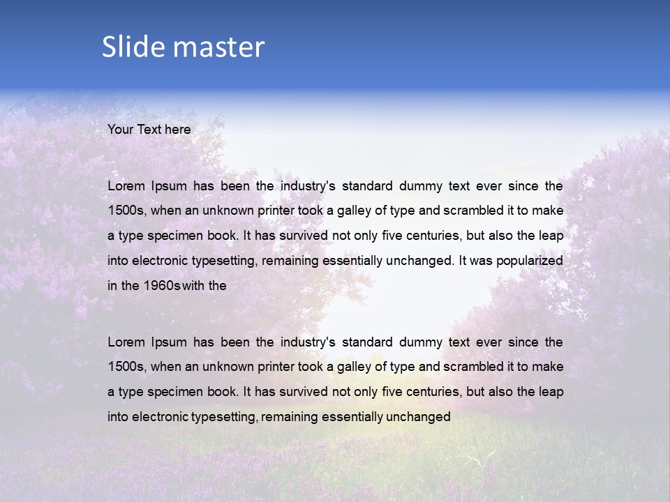 Ground Green Maple PowerPoint Template