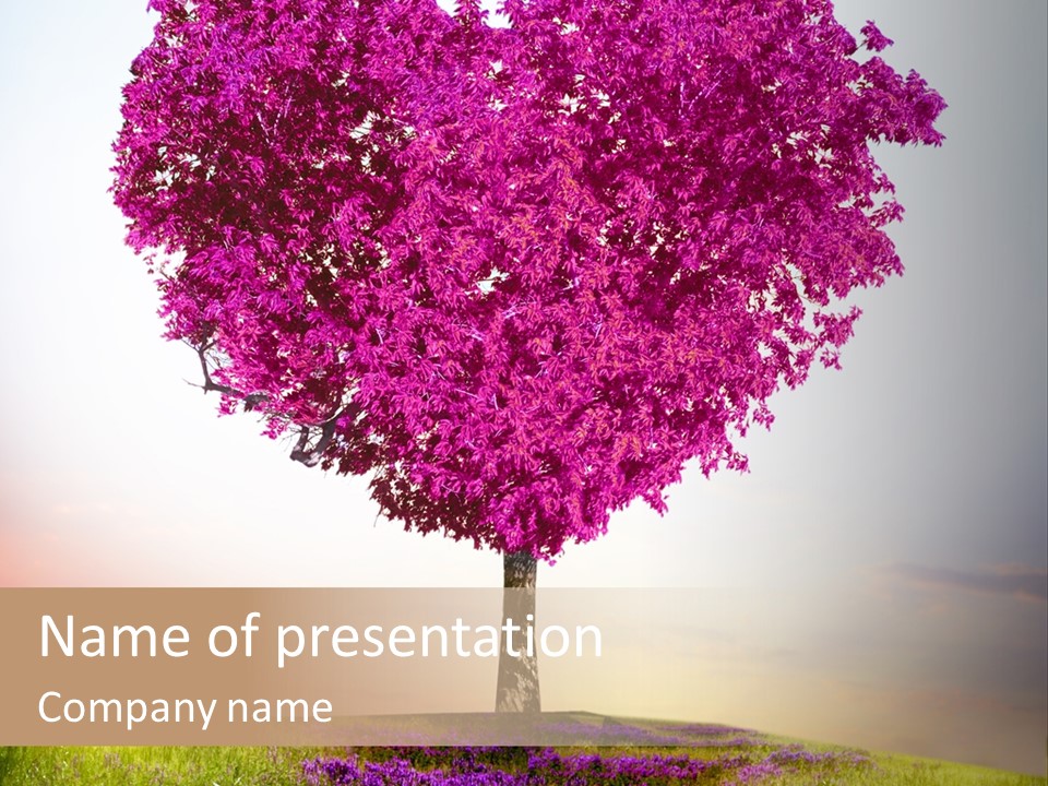 Maple Colorful Land PowerPoint Template