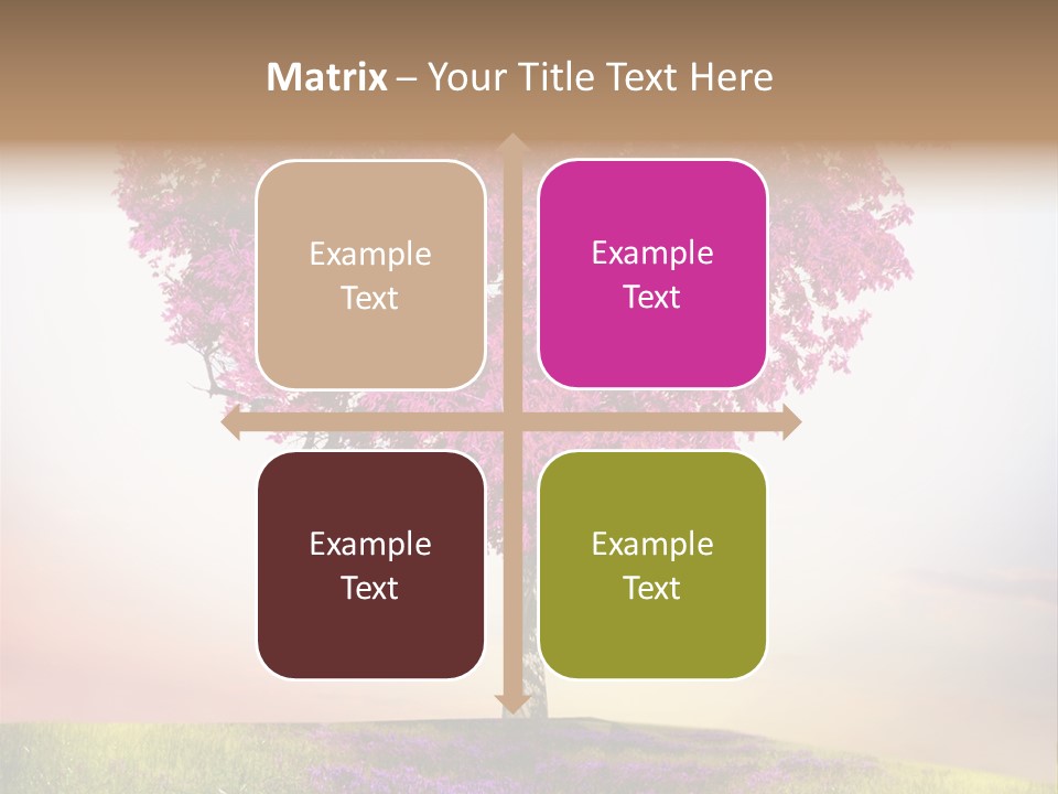 Maple Colorful Land PowerPoint Template