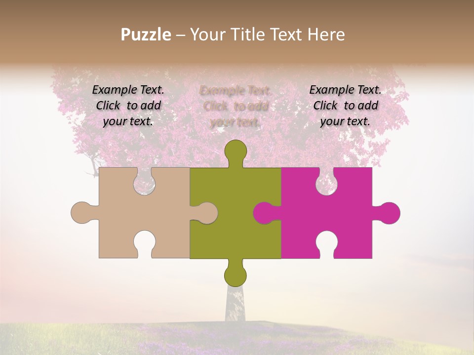 Maple Colorful Land PowerPoint Template