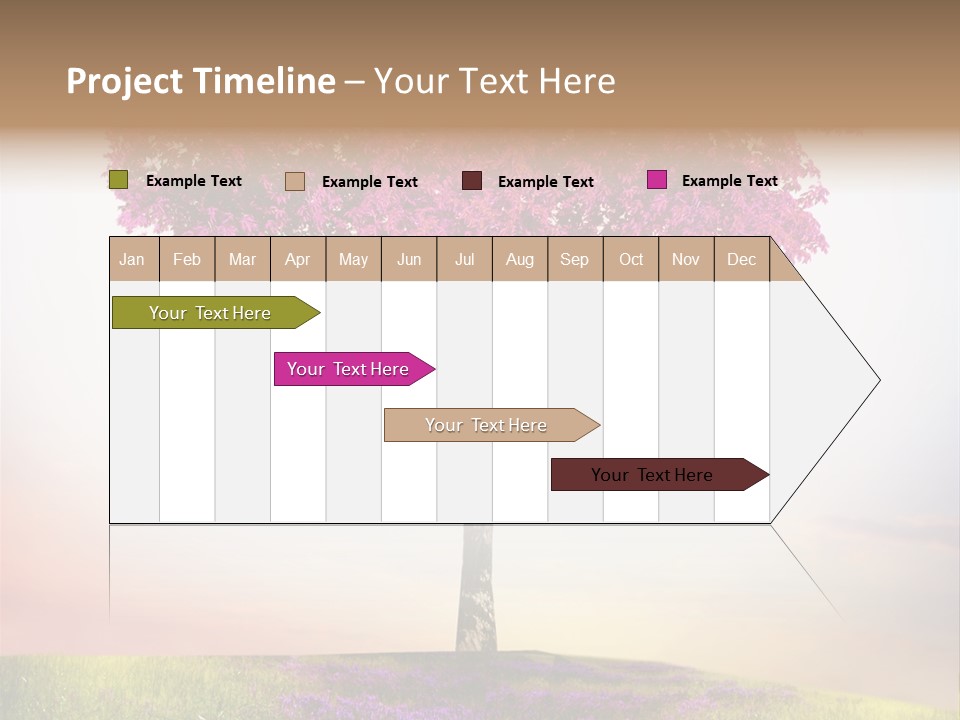Maple Colorful Land PowerPoint Template