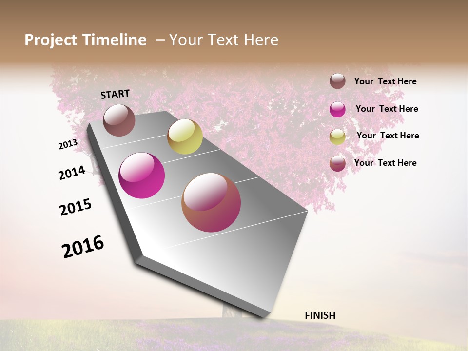 Maple Colorful Land PowerPoint Template