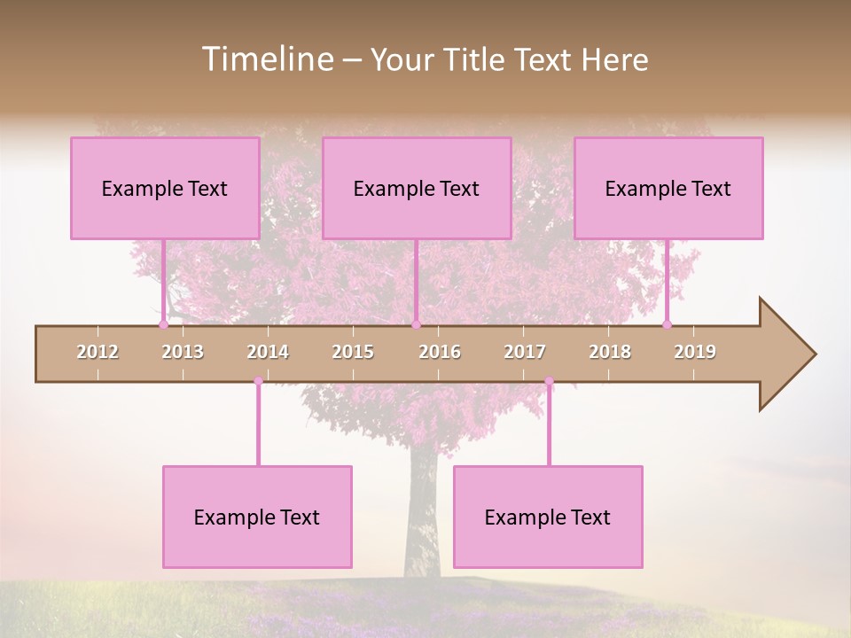 Maple Colorful Land PowerPoint Template
