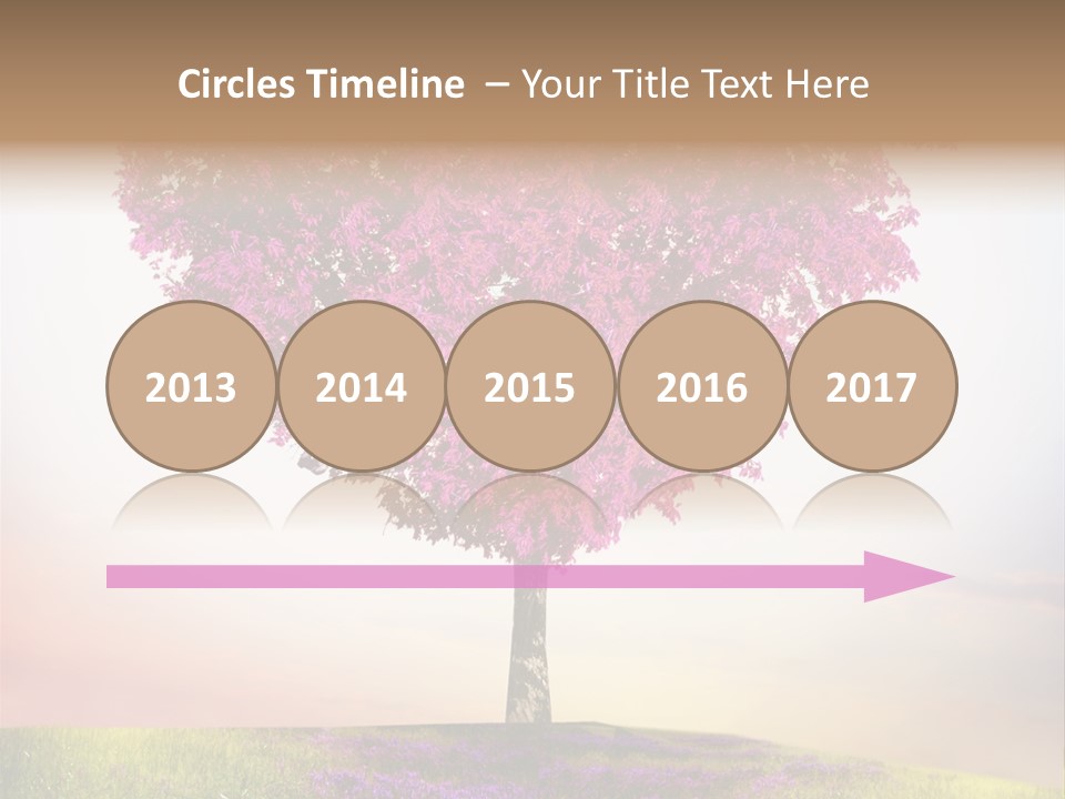 Maple Colorful Land PowerPoint Template