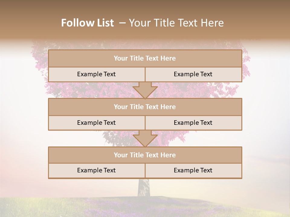 Maple Colorful Land PowerPoint Template