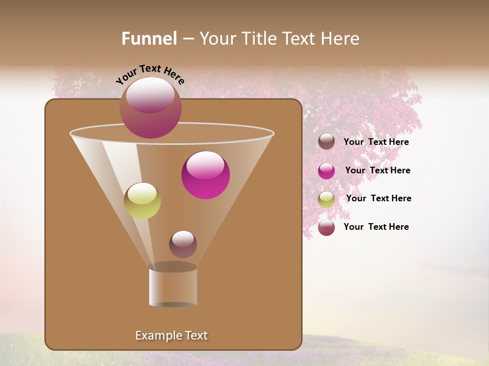 Maple Colorful Land PowerPoint Template