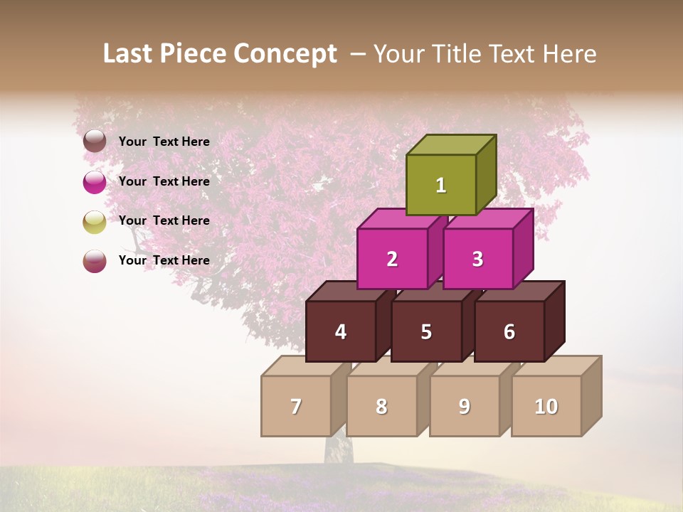 Maple Colorful Land PowerPoint Template